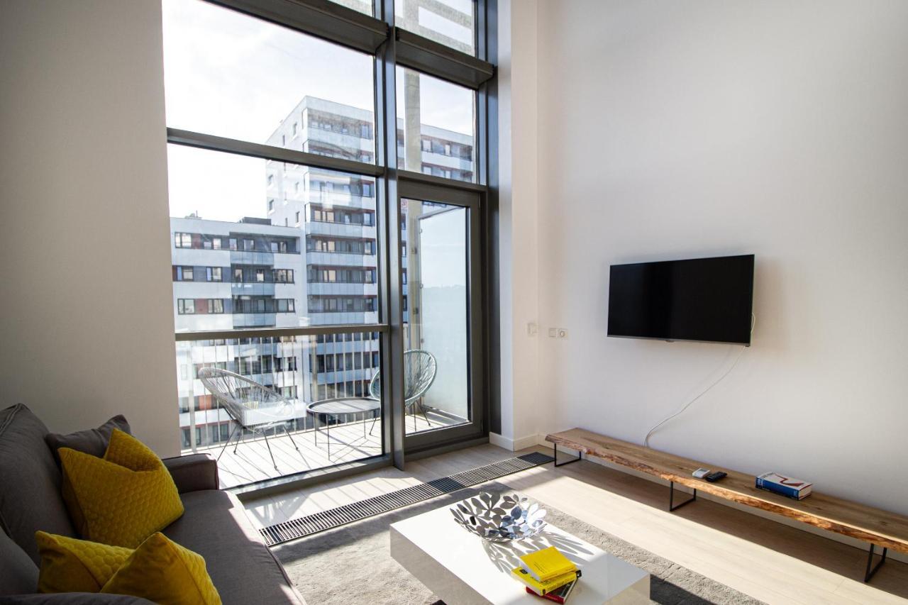 Qbik Loft Modern Apartment Warsaw Ngoại thất bức ảnh