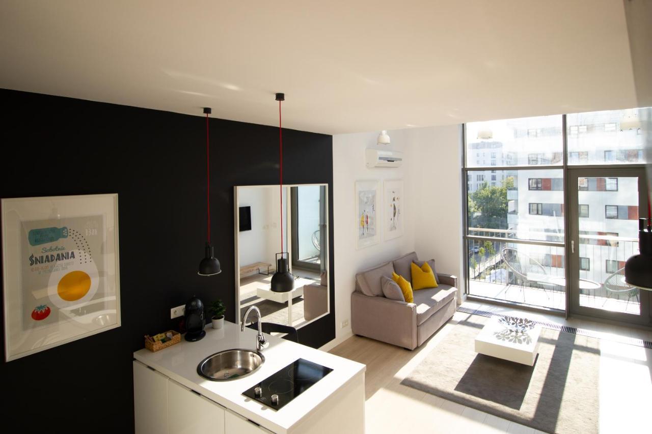 Qbik Loft Modern Apartment Warsaw Ngoại thất bức ảnh